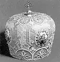 The mitre of Arsenije Stojković, Serbian Orthodox Bishop of Buda