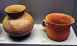 Monochrome bowls from Sesklo, Early Neolithic period (6500–5800 BC); in the National Archaeological Museum, Athens