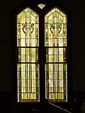 Windows in the nave