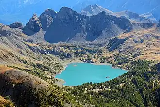 The Lac d'Allos