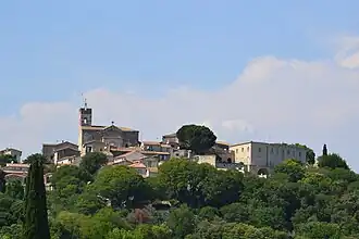 The old village of Montferrier-sur-Lez