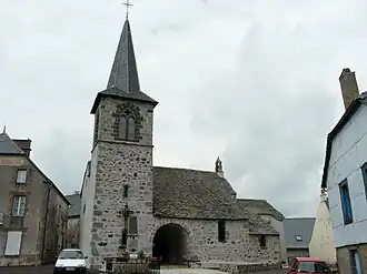 The church of Saint-Laurent, in Montgreleix