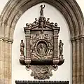 Monument to Sir Thomas Bodley (d.1613) by Nicholas Stone, Merton College, Oxford.