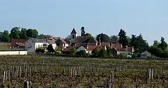 A general view of Morey-Saint-Denis