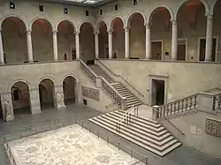 Interior of the Worcester Art Museum, Worcester, Massachusetts, 1931-33.