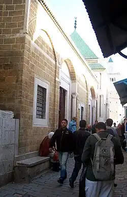 Entrance of the mosque from Sidi Ben Arous street