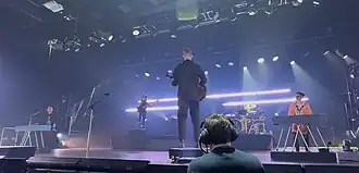 Mother Mother performing in Moncton, New Brunswick in 2025