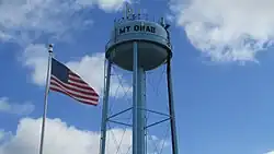 Water tower in Mt. Orab