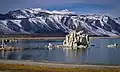 Mt. Warren (right of center), from Mono Lake.
