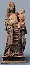 The Madonna with child, wood sculpture 1310–30