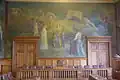 Mural in Council Chamber, Saint-Gilles, Belgium