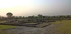 Ruins of the ancient fort at Basarh
