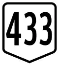 Route 433 shield