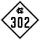 North Carolina Highway 302 marker
