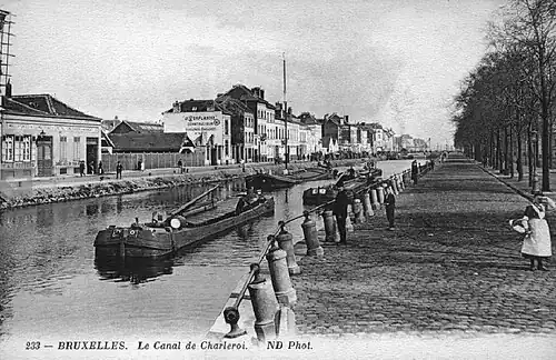Canal in Brussels, c. 1906–1908