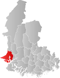 Nes og Hitterø within Vest-Agder