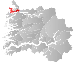 Vågsøy within Sogn og Fjordane