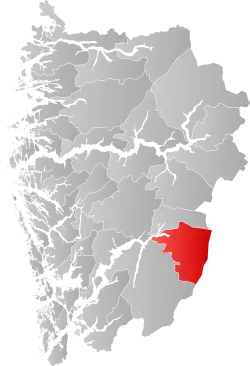 Eidfjord within Vestland