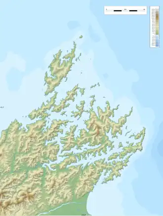 Location of Tory Channel