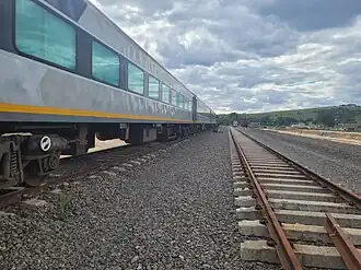 N type carriages stored at Tarrawarra Station
