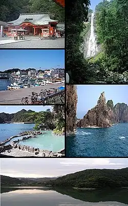 Kumano Nachi Taisha Nachi Falls Katsuura fishing port Nanki-Katsuura Onsen Kii Matsushima Yukashi hot spring