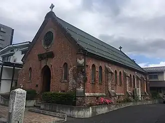 Nagano Holy Saviour (Anglican) Church (est. 1898), a nationally registered Tangible Cultural Property