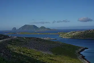Gjesvaerstappan viewed from Gjesvær