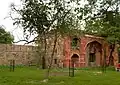 Walls and Gate of Nazir ka Bagh, Mehrauli, Delhi. Built by the Chief Eunuch "Nazir" in the court of Mughal Emperor Muhammad Shah Rangeela