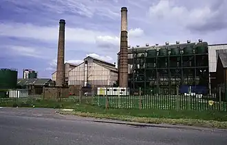 New Cheshire Salt Works in 1986