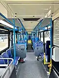 XE60 interior, Spokane Transit