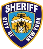 Patch of the New York City Sheriff's Office