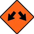 Road diverges (splits)