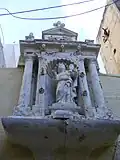 Niche of the Madonna of Mount Carmel
