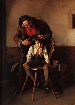 The Barber by Nikolaos Gyzis, 1880