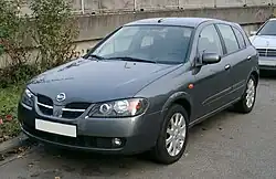 2003–2006 Nissan Almera 5-door