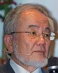 Yoshinori Ohsumi, former professor, cell biologist, 2016 Nobel Prize in Physiology or Medicine winner.