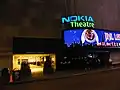 Exterior of the venue when it was Nokia Theatre Times Square
