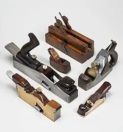 Norris and Henley planes, wood and metal bodies