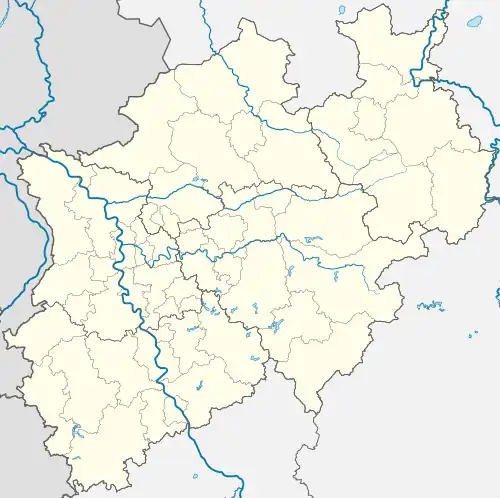 Cologne is located in North Rhine-Westphalia