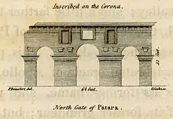 North gate of Patara
