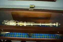 Mace of Nova Scotia on display