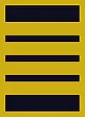 Flight suit sleeve insignia for a colonel (2000–present)