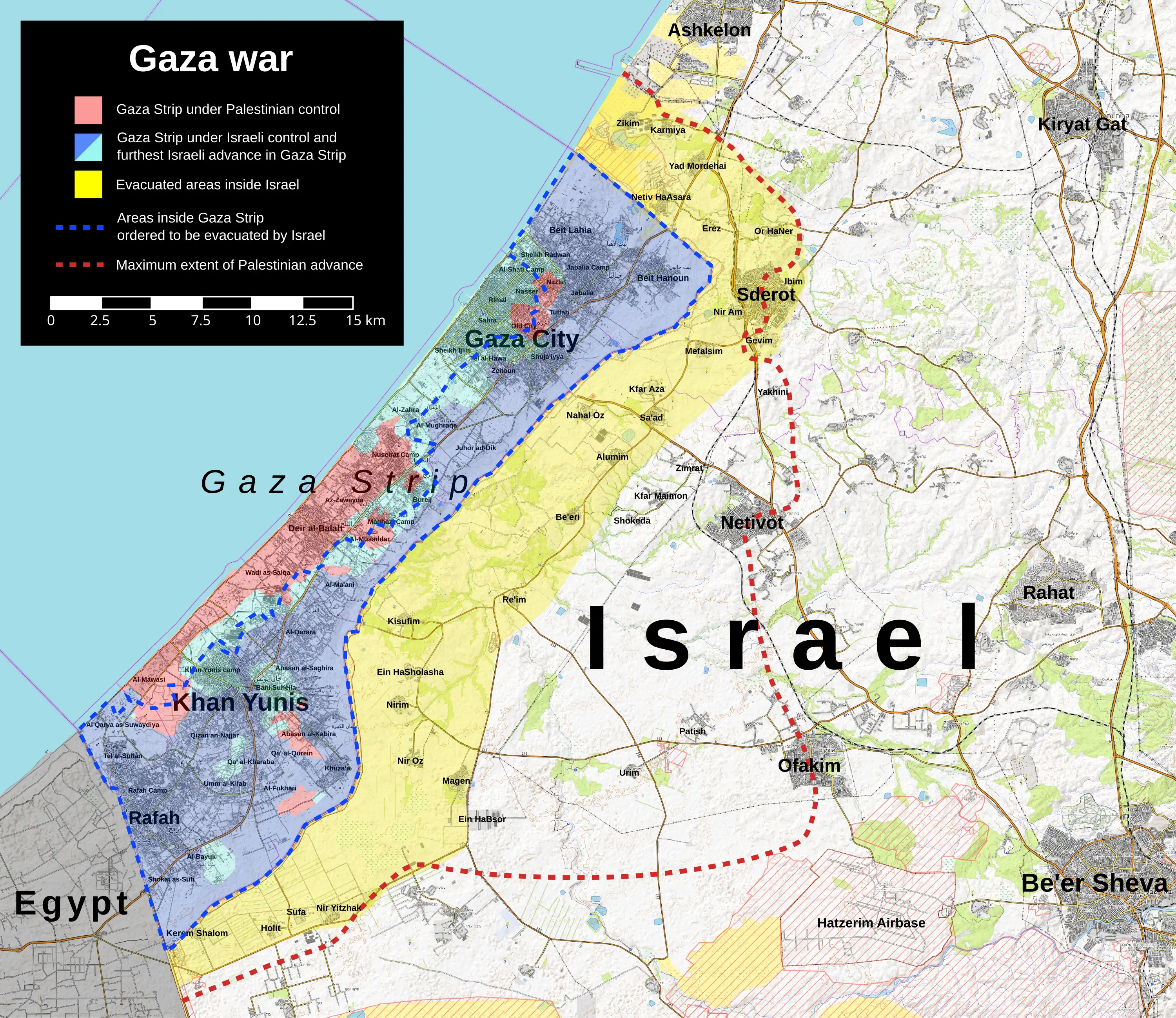 October 2023 Gaza−Israel conflict.svg