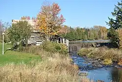 Old dam and mill on the Black River