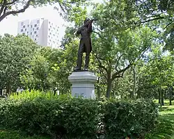 Ole Bull statue at Loring Park