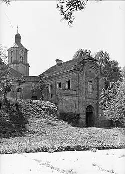 Castle entrance in 1925