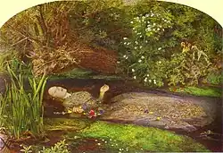 Millais's Ophelia; 1851–1852.[128]