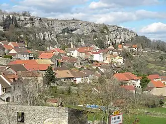 The hamlet of Orches in the commune