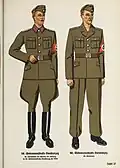 SA uniforms in 1943 (Organisationsbuch der NSDAP)