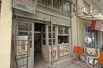 Orhan Patoğlu's workshop in Akhisar, 2007